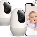 Nooie Baby Monitor with Camera 2 Pack