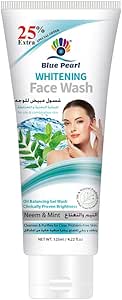 Blue Pearl Whitening Face Wash With Neem & Mint Extracts