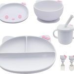 Hello Kitty silicone feeding set