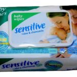 Sensitive Baby Cotton Wipes With Flip Top