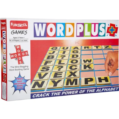 🧩 Funskool Word Plus Board Game | Vocabulary & Spelling Builder | Multicolor | Ages 7+