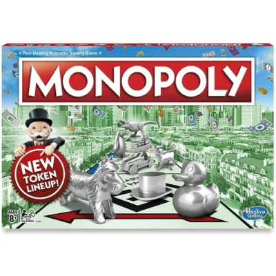 🎲 Hasbro Monopoly Classic Board Game – Timeless Family Fun (Ages 8+)