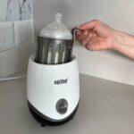 🍼 Nuby Natural Touch Electric Bottle & Food Warmer – Universal Fit, Easy to Use, Compact (White)