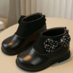 Baby Girls' Fashion Retro Boots Shoes