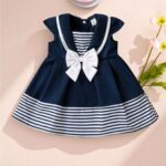 Baby Girl Sailor Collar Dress