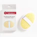 🧽 Bebekevi Baby Bath Sponge – Soft & Gentle for Newborns