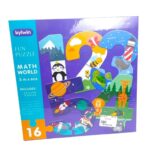 🧩 Kylwin KW‑3002 Animals & Numbers Shaped Puzzle – 16 Pieces | Educational Toy for Toddlers