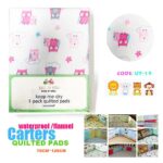 🍼 Carter’s Keep Me Dry Quilted Pads – Waterproof, Soft & Versatile